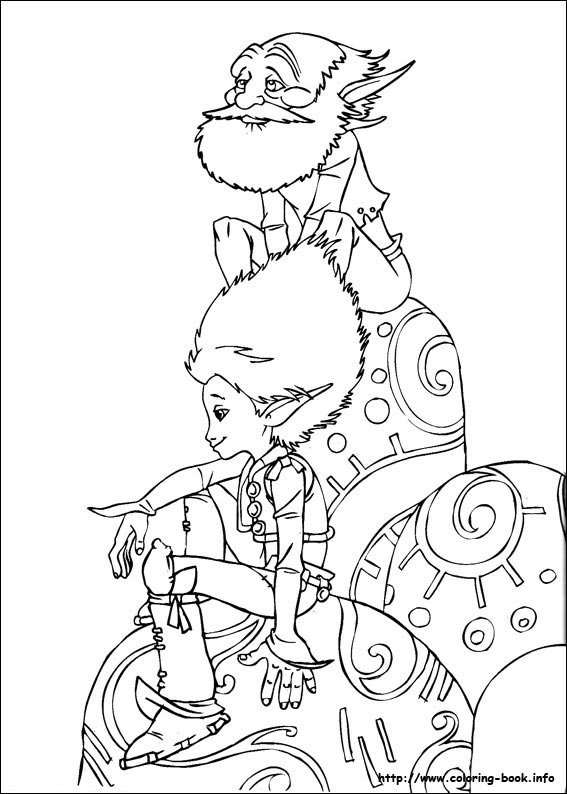 Arthur and the minimoys coloring picture